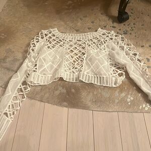 LF the brand crop top size s/m